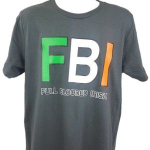 4 Full Blooded Irish Unisex Graphic Tee Shirt Funny Ireland Pride St Patrick